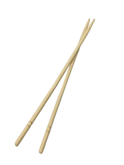 Бамбукові палички для суши круглі, без малюнків, роздвоєні / Упаковка 100шт 026400005
