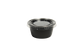 Соусник черный с крышкой (59ml) PP, 100 шт, 017400005