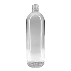 Пляшка прозора "Афіни" 1л, горло 28мм без кришки, упаковка 100 шт 018600063