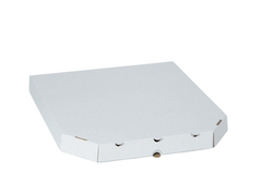 Коробка для пиццы белая, 400х400х37 мм, 100 шт