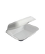 Ланч-бокс НР-9 белый, для второго, из вспененного полистирола, 250шт/уп, 003400017