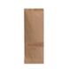Бумажный пакет бурый Саше 220х90х0, упаковка 1000 шт, 004200155
