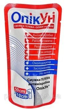 Повязка гелевая антимикобовый "Опекун" 10&times;50 см