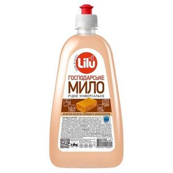 Хозяйственное жидкое мыло LILU, 1000 мл