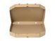 Коробка для пиццы 35 см бурая (350х350х35 мм), упаковка 100 шт, 019800011