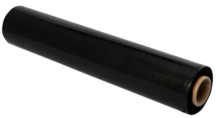 Стрейч плівка палетна чорна, ширина 50 см, 20мкм, 283 м (2,6 кг), 1 шт, 003900004