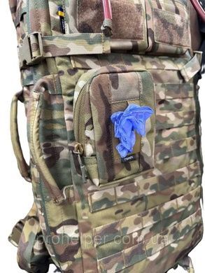 Тактический подсумок для медицинских перчаток  MOLLE пиксель
